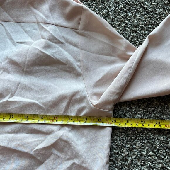 Baby Pink Calvin Klein Long Sleeve Lightweight Women's Medium Cardigan - Picture 4 of 8